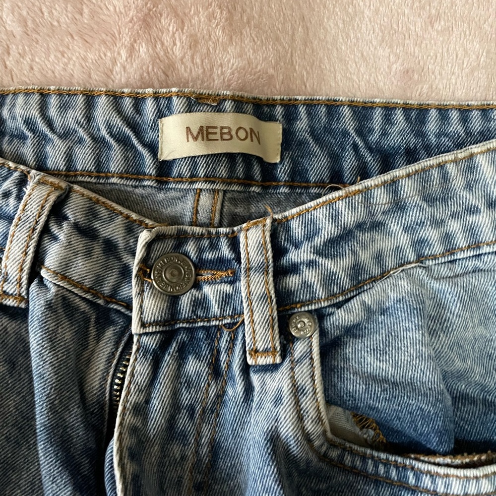 Mebon Women's Blue Flare & Wide Leg Jeans